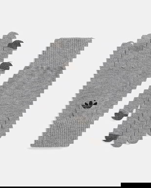 adidas Originals mănuși Adicolor culoarea gri, JW7909