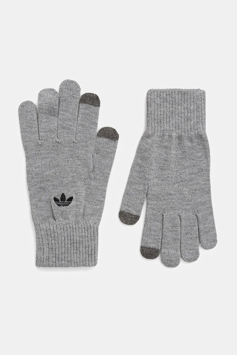 adidas Originals mănuși Adicolor culoarea gri, JW7909