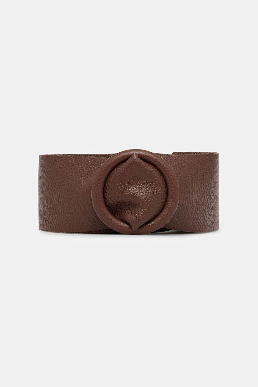 Answear.LAB curea de piele culoarea maro