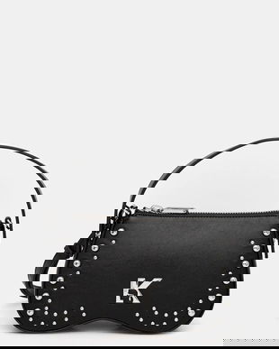 Karl Lagerfeld Jeans poșetă culoarea negru, A4W30148