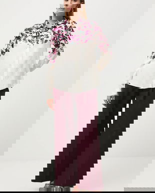 Medicine camasa culoarea bej, cu guler clasic, regular