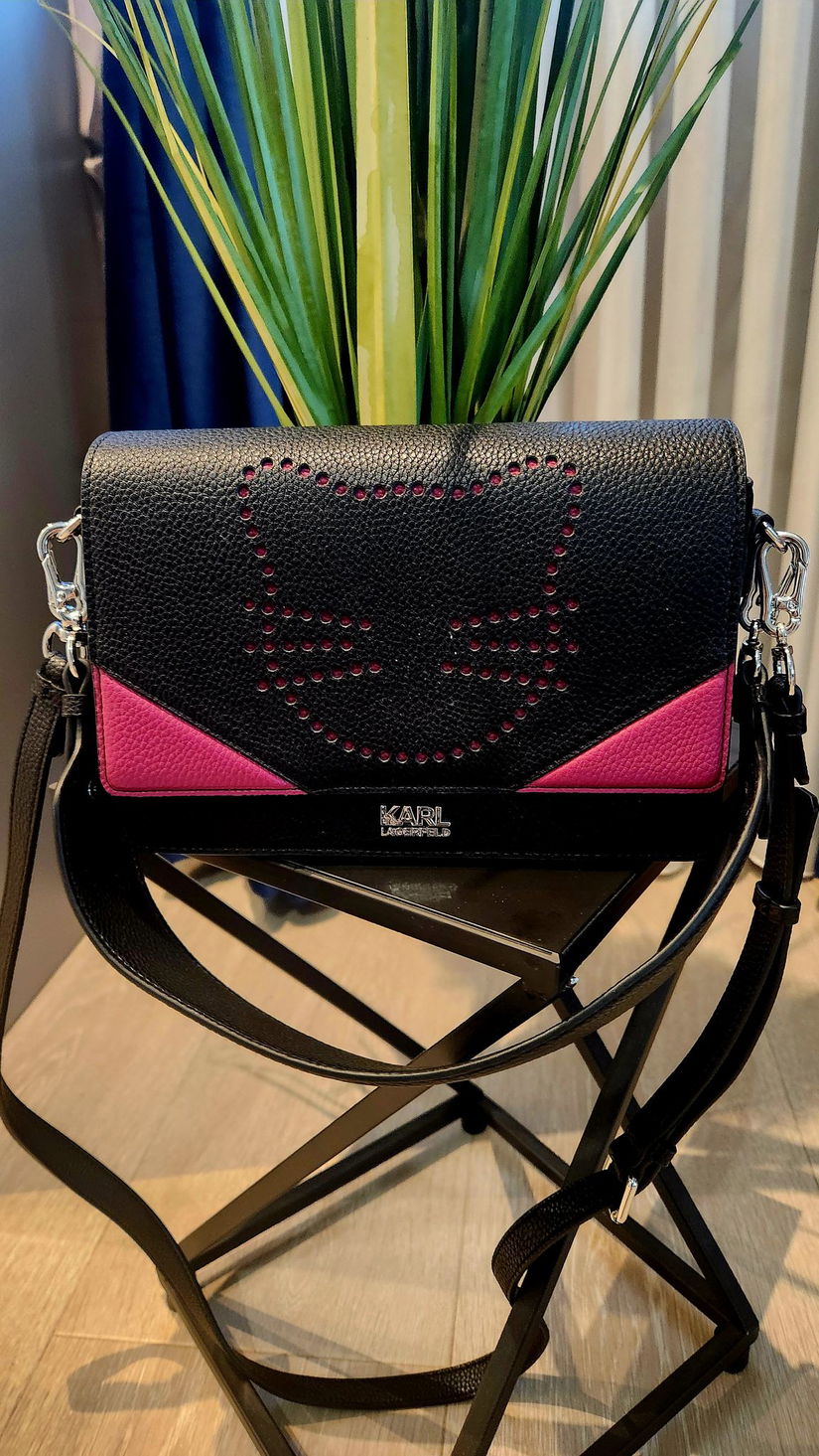 Geantă originală Lagerfeld  Cat Iconic Edition