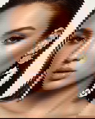 Cercei Căluți de Mare Baby Blue Inspirati de Adâncurile Oceanului