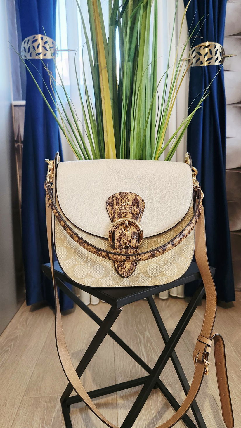 Geantă Coach, originală  bej