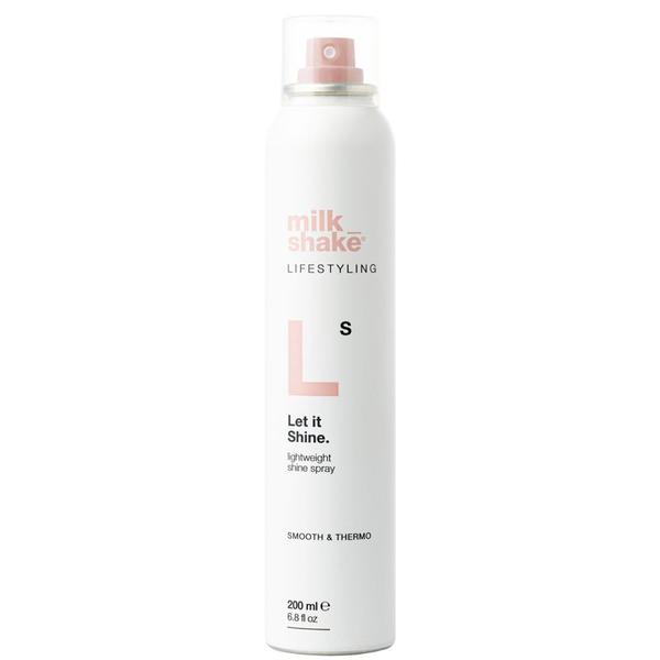 Spray de Par pentru Stralucire - Milk Shake Lifestyling Let It Shine. Lightweight Shine Spray, 200 ml