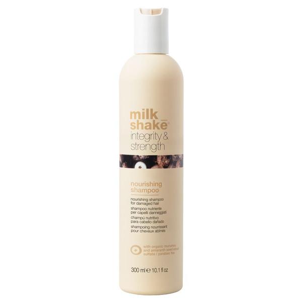 Sampon Nutritiv pentru Par Uscat si Deteriorat - Milk Shake Integrity &amp; Strength Nourishing Shampoo, 300 ml
