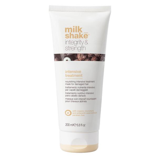 Masca Tratament Nutritiv Intensiv pentru Par Uscat si Deteriorat  - Milk Shake Integrity &amp; Strength Nourishing Intensive Treatment, 200 ml