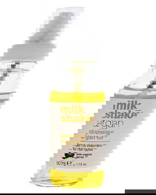 Ulei de Argan pentru Toate Tipurile de Par - Milk Shake Argan Glistening Argan Oil, 50 ml