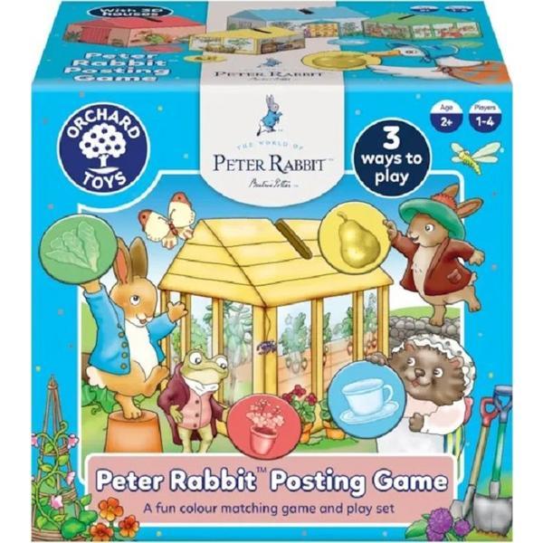 Joc educativ de asociere si de potrivire a culorilor. Peter Rabbit