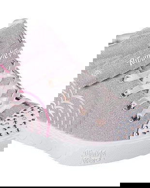 Pantofi sport copii Skechers Heart Steps - Heart Glow 314623L-RSGD, 34, Mov