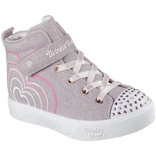 Pantofi sport copii Skechers Heart Steps - Heart Glow 314623L-RSGD, 30, Mov