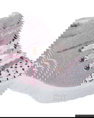 Pantofi sport copii Skechers Heart Steps - Heart Glow 314623N-RSGD, 22, Mov