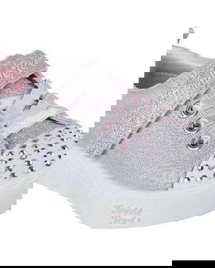 Pantofi sport copii Skechers Heart Steps - Shimmer Sweetie 314620N-GYPK, 23, Gri