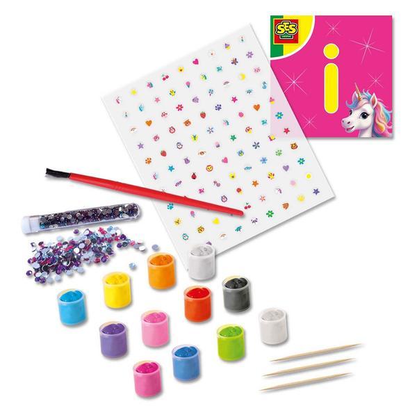 Set creativ designer de unghii: Unicorni