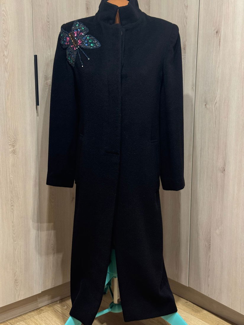 SUPERB PARDESIU/PALTON  CASMIR WOOL BLENDED FIRST QUALITY ITALIA MARIME S/M