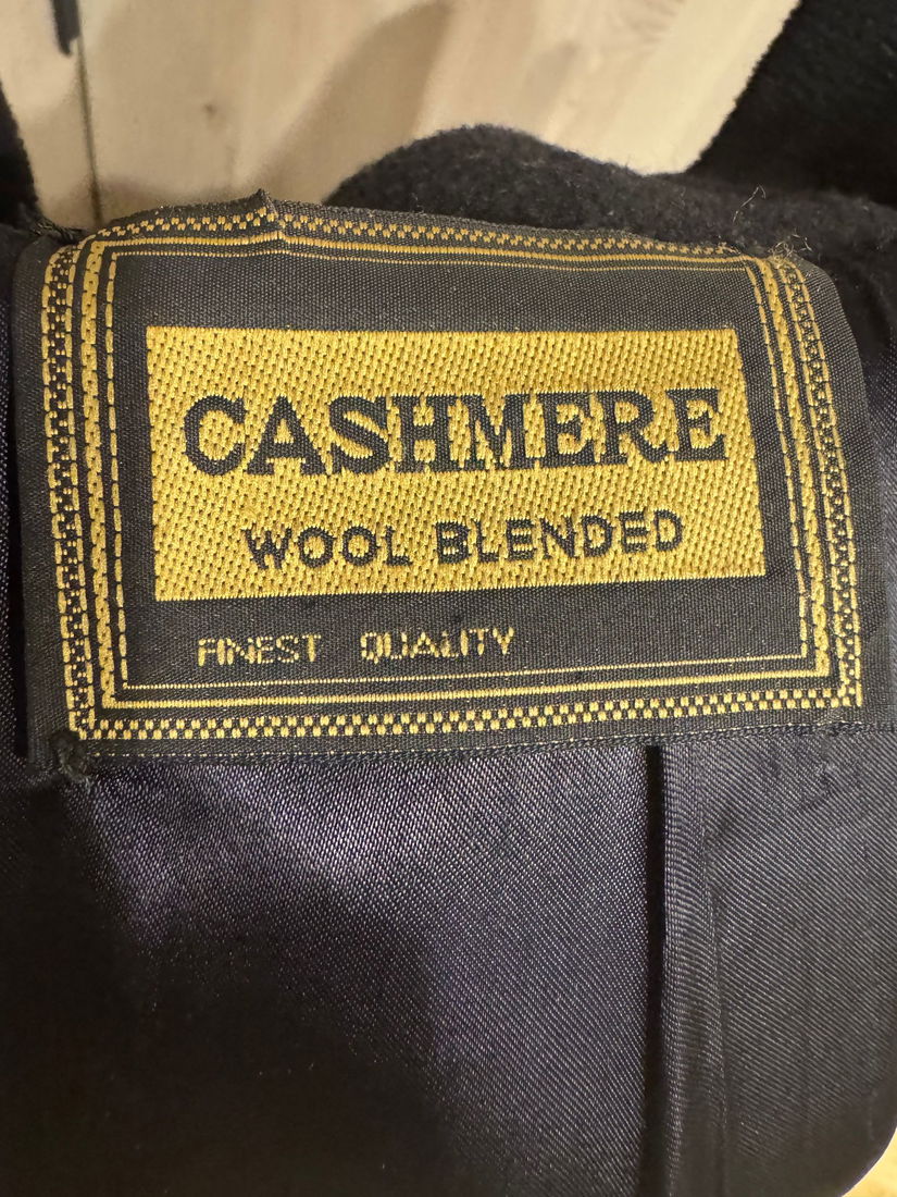 SUPERB PARDESIU/PALTON  CASMIR WOOL BLENDED FIRST QUALITY ITALIA MARIME S/M