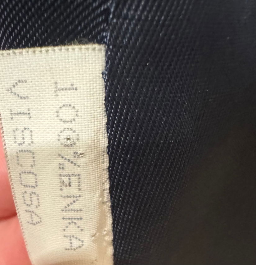 SUPERB PARDESIU STOFA LANA GARNITURA CATIFEA NASTURI AURII MARIME L/XL ITALIA