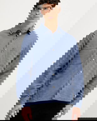 United Colors of Benetton cămașă jeans cu guler clasic, regular, 5QHDUQ060