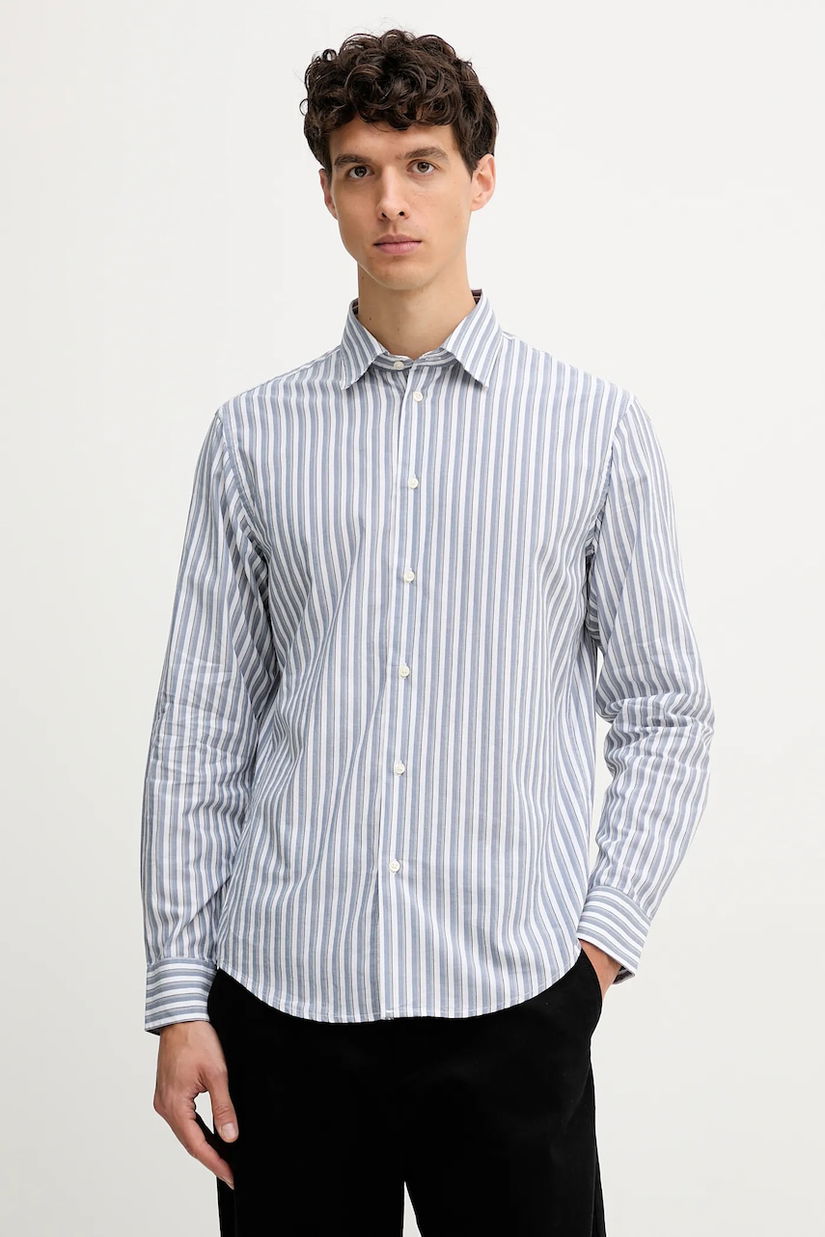 United Colors of Benetton cămașă din bumbac cu guler clasic, regular, 52MCUQ04A