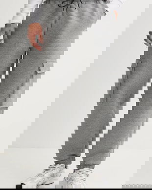 Hummel pantaloni de trening culoarea gri, uni, 228338