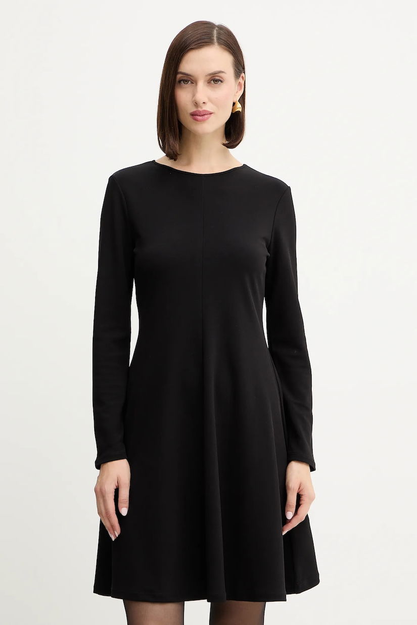 Weekend Max Mara rochie CALIFFO culoarea negru, mini, evazați, 2525626012600