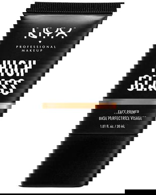 Primer facial, NYX Professional Makeup High Glass Sandy Glow, 30 ml