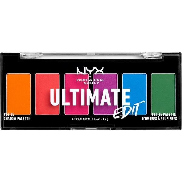 Paleta farduri de pleoape NYX PM Ultimate Edit Petite 2 Brights, 7.2 g