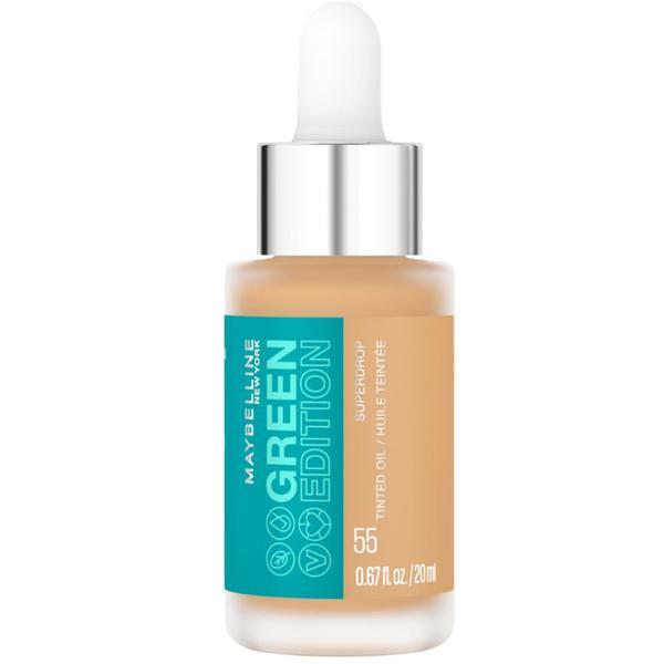 Fond de ten, Maybelline, Green Edition Superdrop Tinted Dry Oil 20 ml- 55