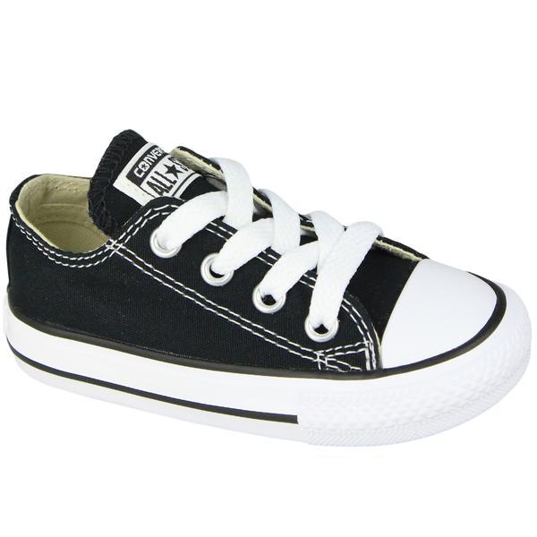 Tenisi copii Converse Chuck Taylor All Star Ox 7J235C, 19, Negru