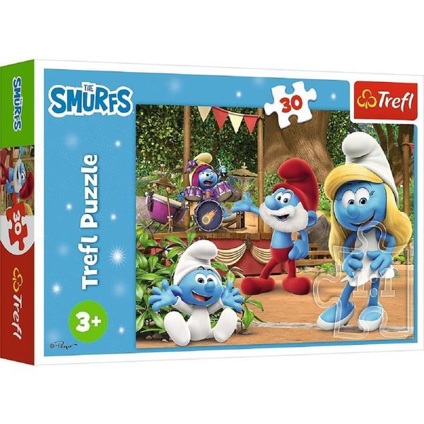 Puzzle 30. Strumfita si Strumfii