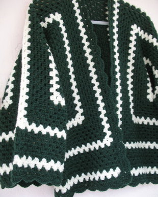 Cardigan crosetat