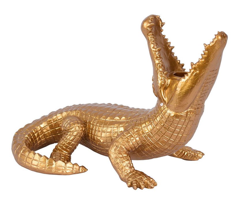 Sfesnic crocodil auriu