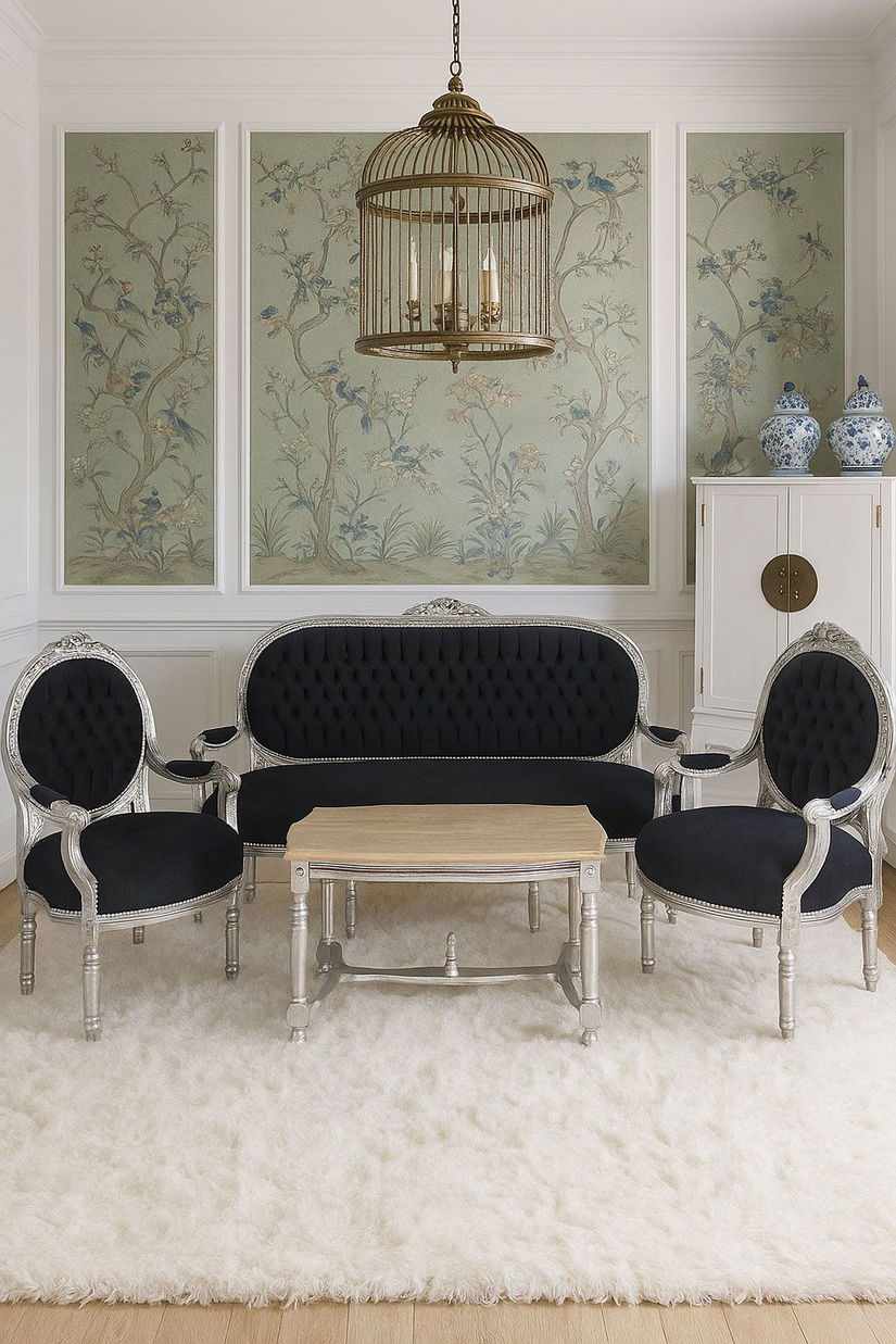 Set mobilier baroc pentru living