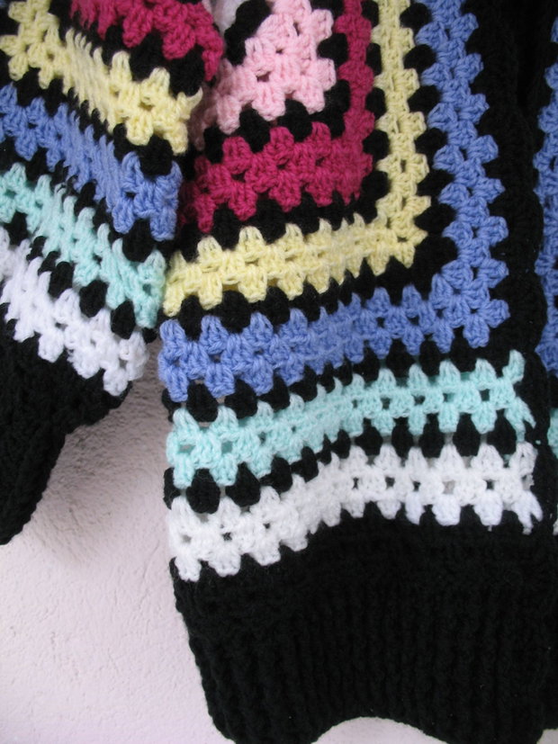 Cardigan crosetat