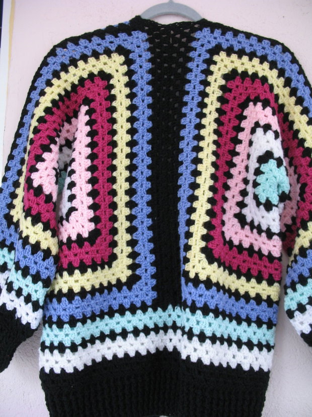 Cardigan crosetat