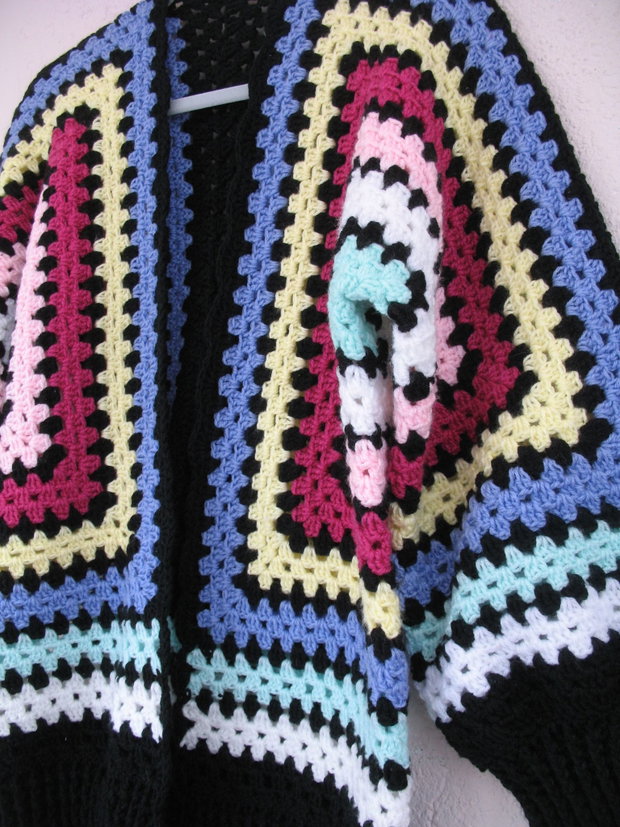 Cardigan crosetat