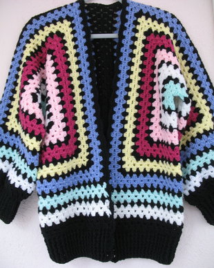 Cardigan crosetat