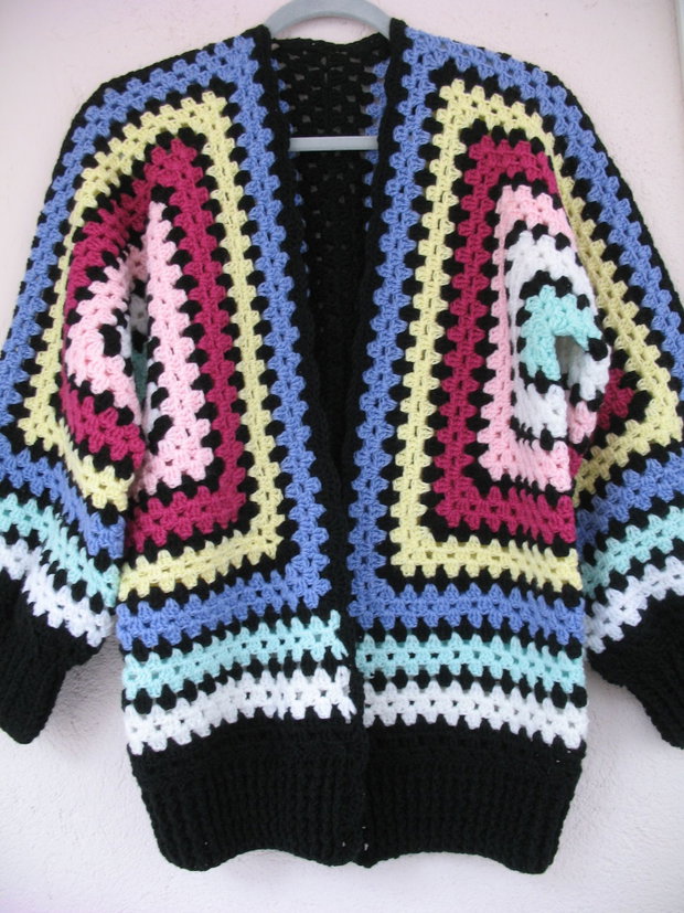 Cardigan crosetat