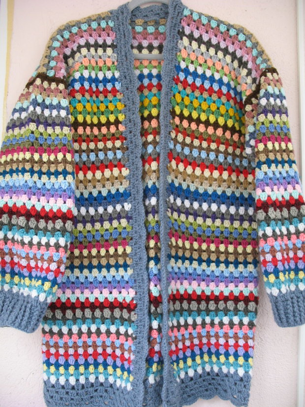 Cardigan crosetat
