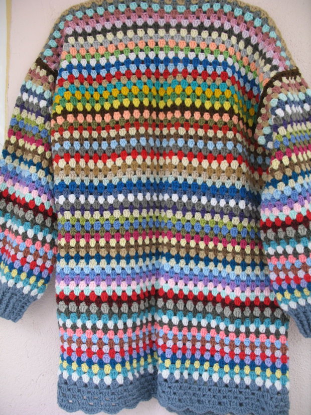 Cardigan crosetat