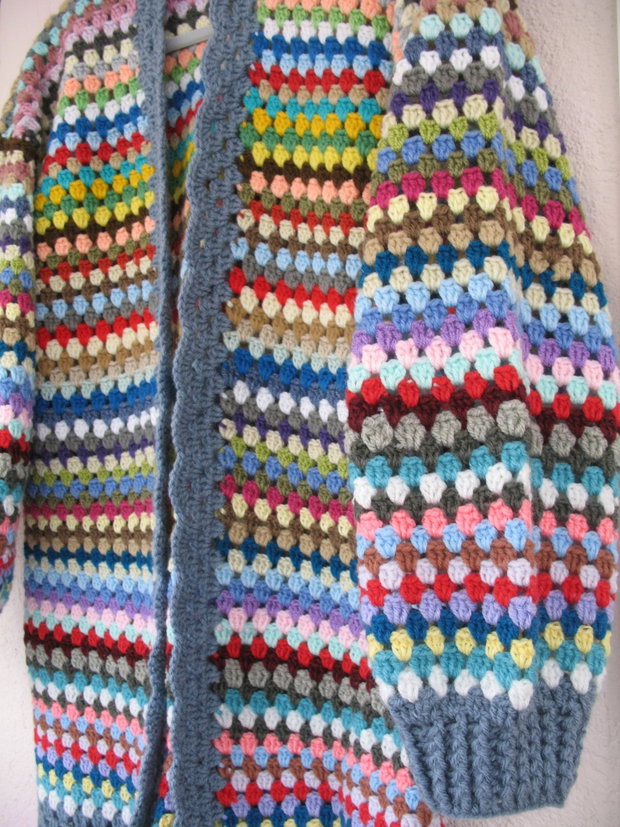 Cardigan crosetat