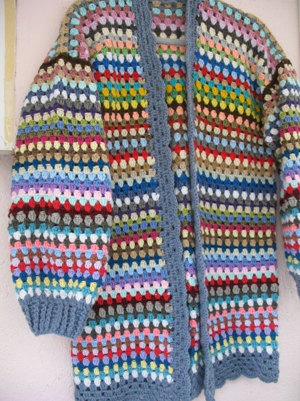 Cardigan crosetat