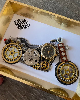 Motocicleta model Harley Davidson Cod M 691・Cadouri perdonalizate・Cadouri personalizate・Cadouri pretioase