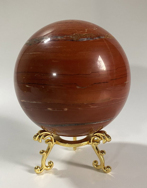 Jasp Rosu - Sfera piatra semipretioasa