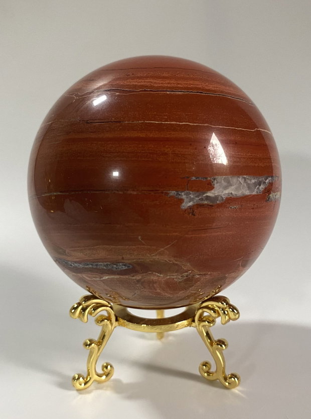 Jasp Rosu - Sfera piatra semipretioasa