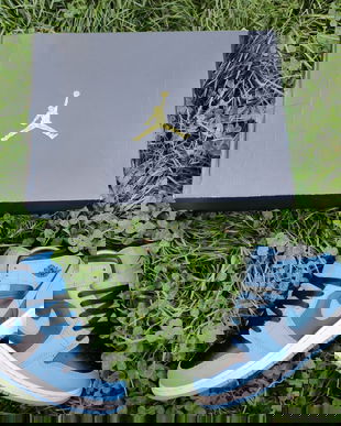 Jordan 1 Mid University Blue  originali  mărimea 40