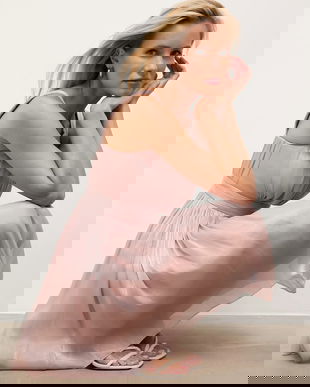 Answear.LAB rochie culoarea roz, mini, evazati