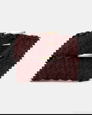 Answear.LAB curea culoarea bordo