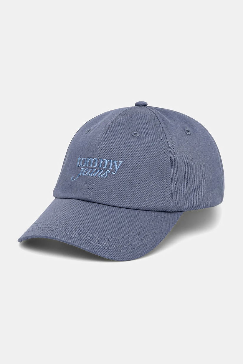 Tommy Jeans șapcă de baseball din bumbac AW0AW17815