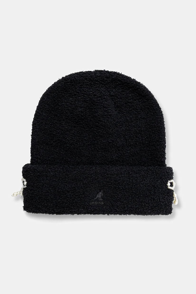 Kangol căciulă PEARL BEANIE culoarea negru, K3794.BK001